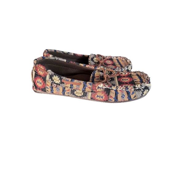 LAMO Women's Aztec Moccasin Slippers Size 9.5 Multicolor Casual - Picture 4 of 10